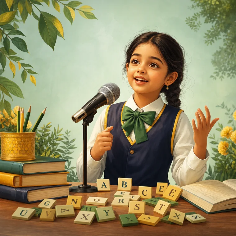 Illustration for Spell Bee